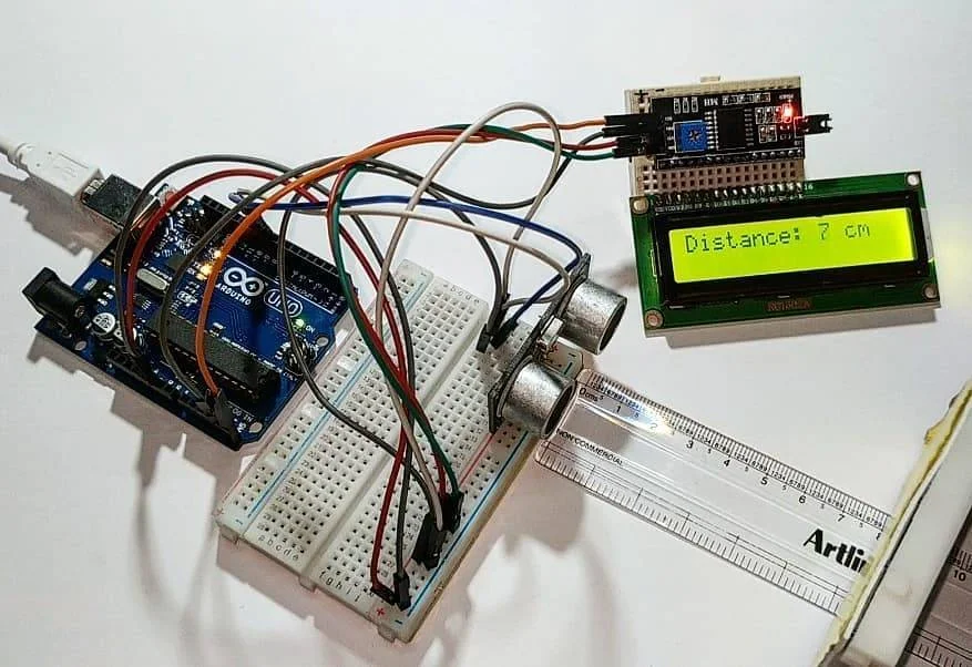 Arduino Based Ultrasonic Distance Meter