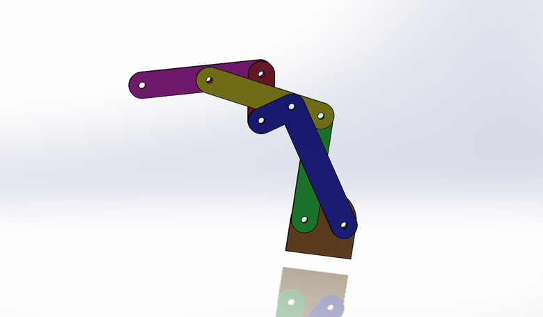 Six Bar Mechanism Demonstration
