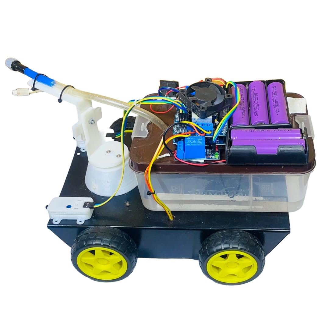 Fire Sensing Robot