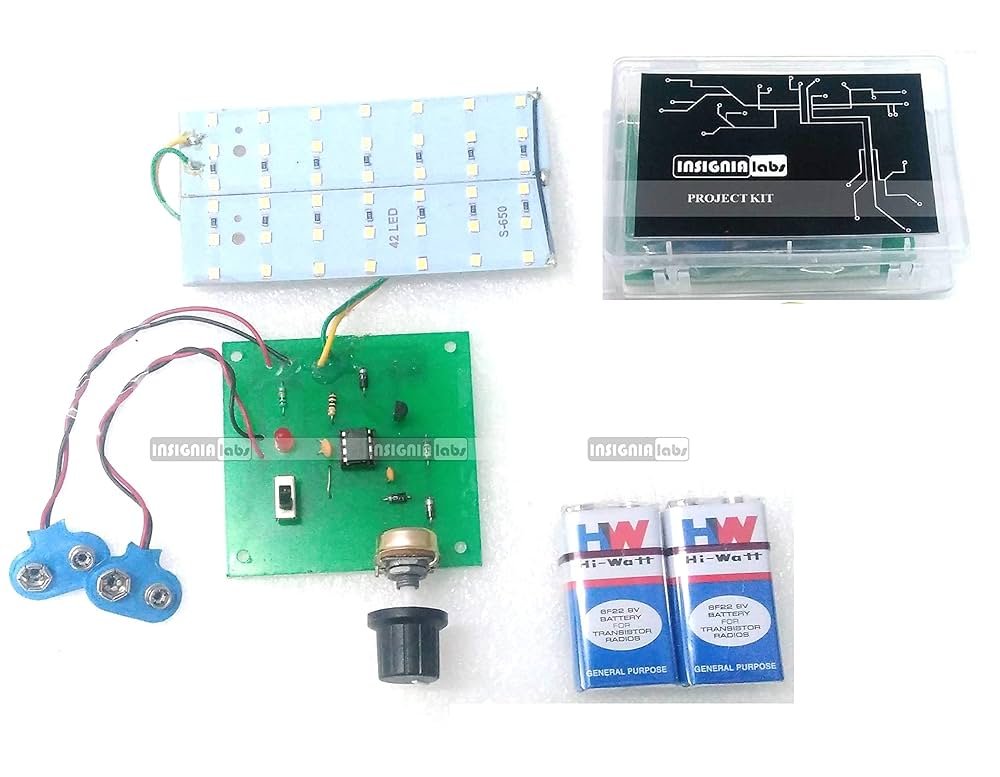PWM Controlled LED Brightness System