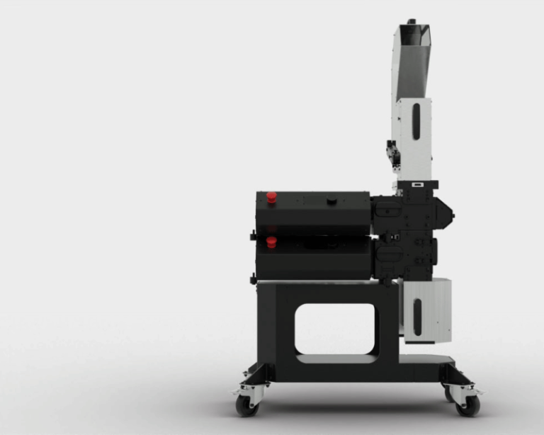 Plastic Shredder and Melter Machine