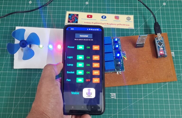 Home automation using Arduino