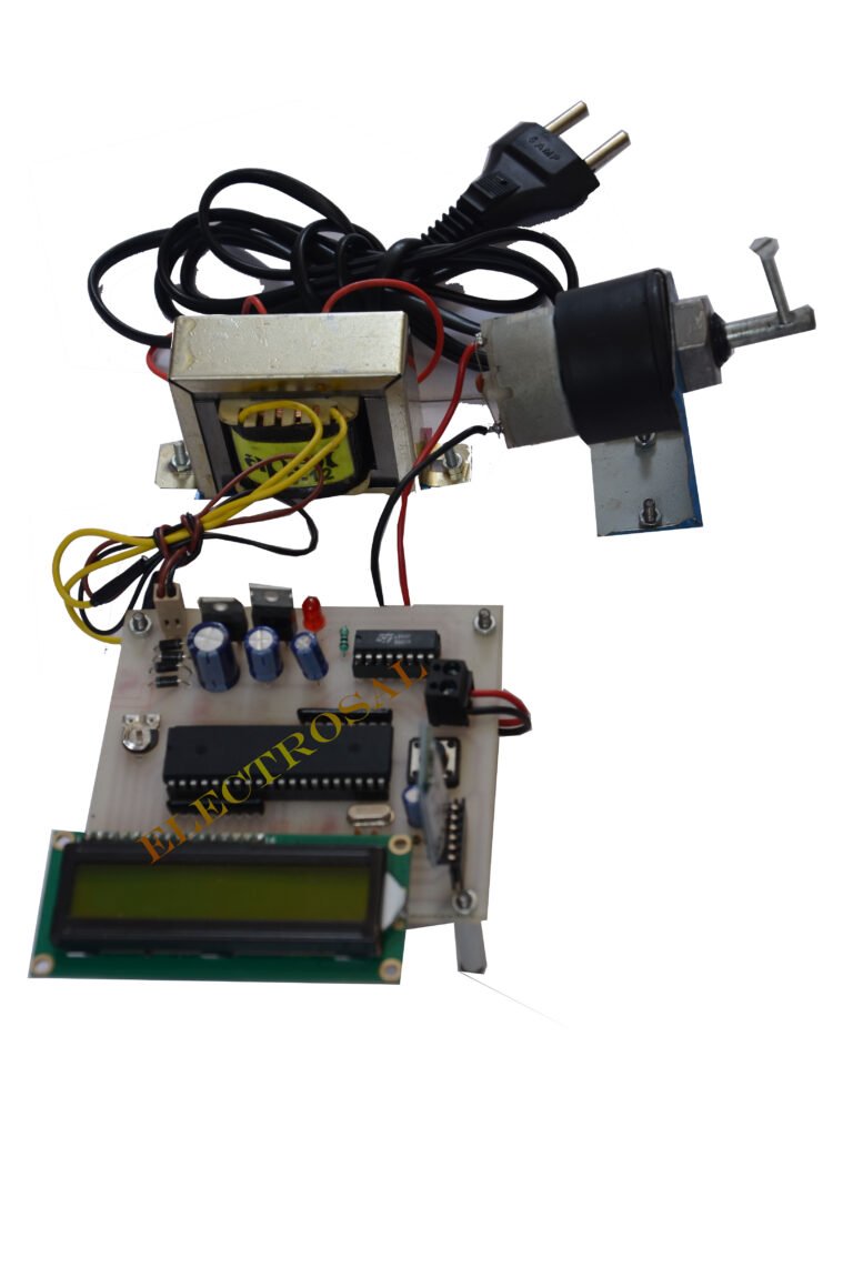Speed control of DC motor using PWM
