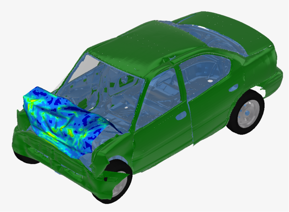 Crash Analysis of a Vehicle Frame