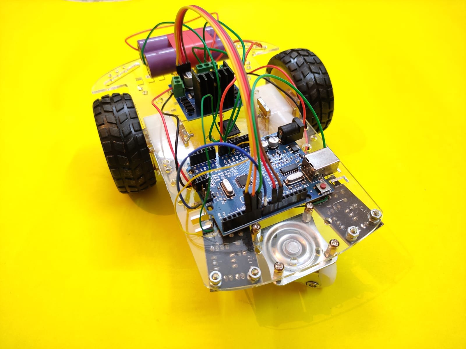 Line Following Robot using IR Sensors
